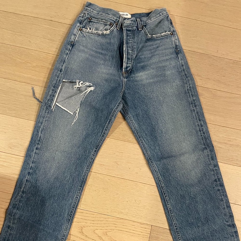 Agolde 90's Mid Rise Loose Fit Jeans